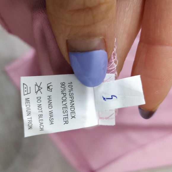 NWOT high slit faux wrap midi halter dress - Picture 9 of 12